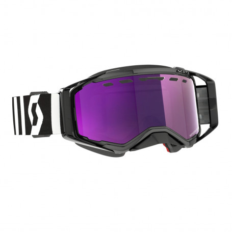 Scott Goggle - Prospect Snow Cross - Racing Black/White/purple chrome