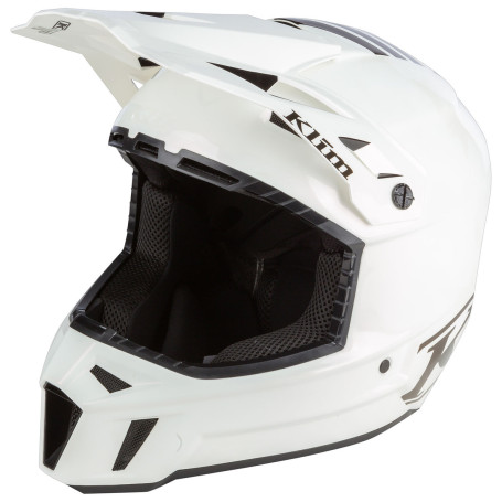 Klim Skoterhjälm - F3 Carbon Helmet ECE - Assault Camo White