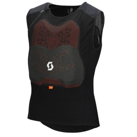 Scott ryggskydd + bröstplatta - Vest Protector Softcon Hybrid Pro - black