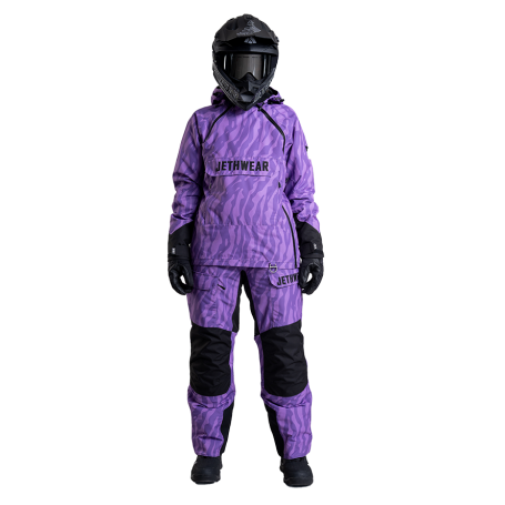 Jethwear Skoterjacka - Flight Anorak - Purple Drip - 40g foder