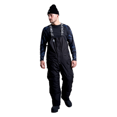 Jethwear Skoterbyxa - Herr - Bib Pant Pro - Black - 150g foder