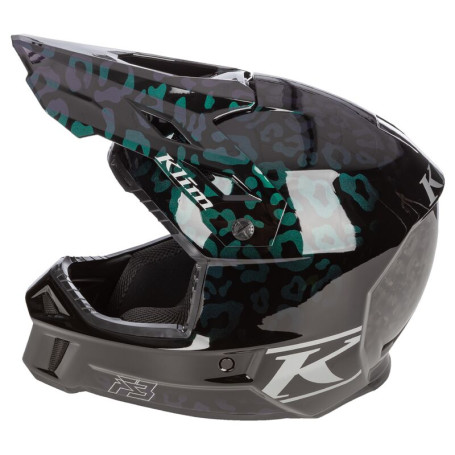 Klim Skoterhjälm - F3 Carbon Helmet ECE - Wild/Chameleon
