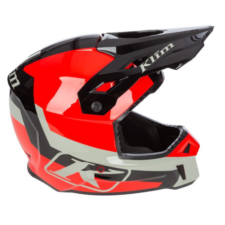 Klim Skoterhjälm - F3 Helmet ECE - Elevate Fiery Red/Black