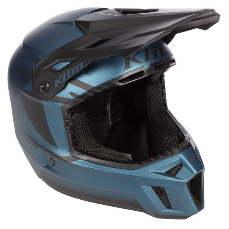 Klim Skoterhjälm - F3 Helmet ECE - Icon Petrol/Black