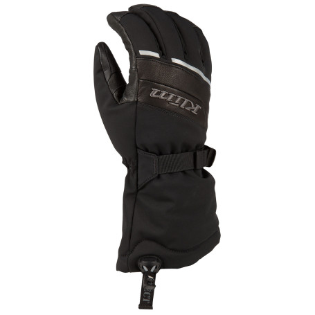 Klim Skoterhandskar - Blaze Gauntlet Glove - Black/Asphalt