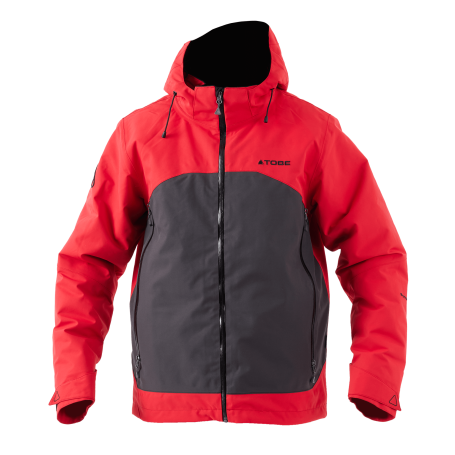 Tobe Skoterjacka - Jacka - Scope Insulated Jacket - Racing Red